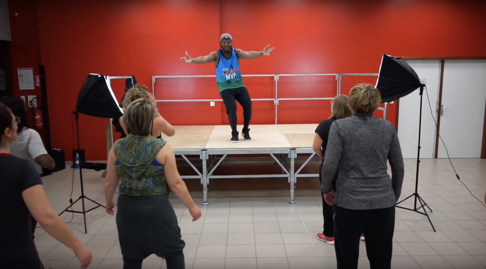 Chorégraphie de danse